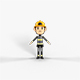 Cartoon Style Character 04 - 3DOcean Item for Sale