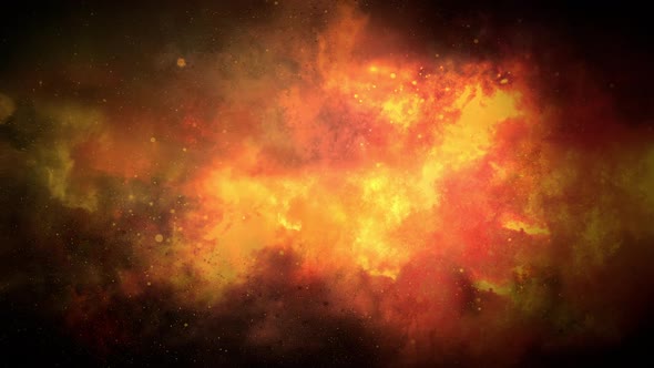 11 Space Nebula With Galaxy HD