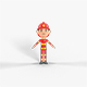 Cartoon Style Character 08 - 3DOcean Item for Sale