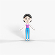 Cartoon Style Character 21 - 3DOcean Item for Sale