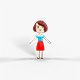 Cartoon Style Character 29 - 3DOcean Item for Sale