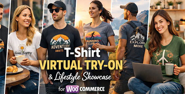 AI Powered Tshirt Virtual Try-on Popup | WooCommerce WordPress