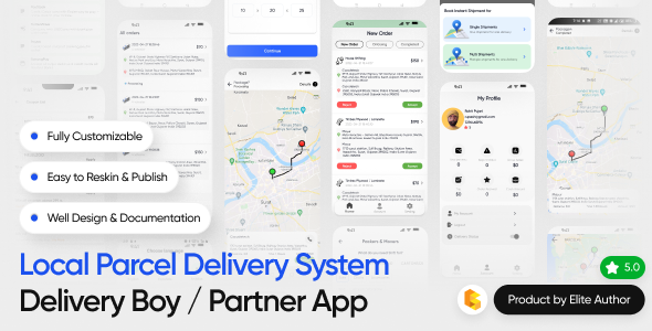PoketPartner : Local Parcel Delivery System | Courier Delivery & Custom Delivery App | Partner App