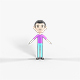 Cartoon Style Character 47 - 3DOcean Item for Sale