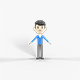 Cartoon Style Character 53 - 3DOcean Item for Sale