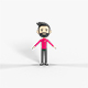 Cartoon Style Character 55 - 3DOcean Item for Sale