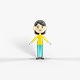 Cartoon Style Character 58 - 3DOcean Item for Sale