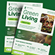Green Living Flyer - GraphicRiver Item for Sale