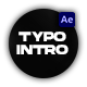 Typography Intro - VideoHive Item for Sale