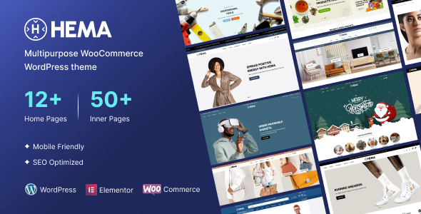 Hema - Fast WooCommerce Elementor WordPress Theme