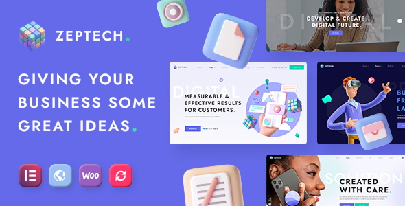 Zeptech - Business Consulting WordPress Theme