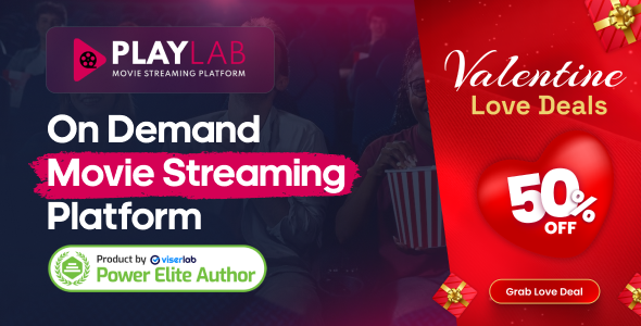 PlayLab - On Demand Movie Streaming Platform