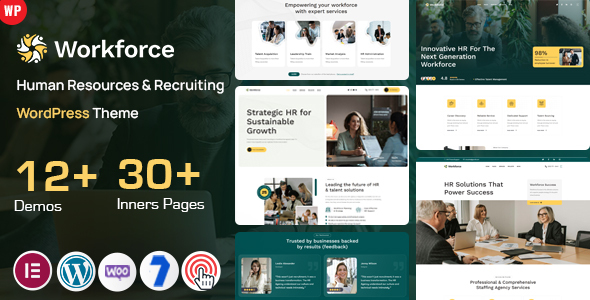 Workforce - Human Resources & Recruiting WordPress Theme
