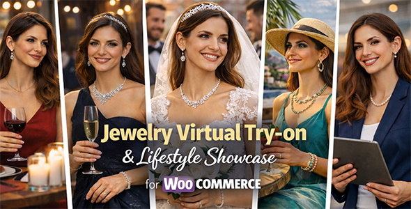 AI Powered Jewelry Virtual Try-on Popup | WooCommerce WordPress