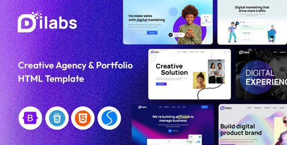 Dilabs – Creative Digital Agency HTML Template