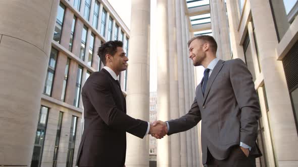 Business Partners Shaking Hands