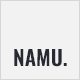 Namu - Personal Portfolio Template - ThemeForest Item for Sale