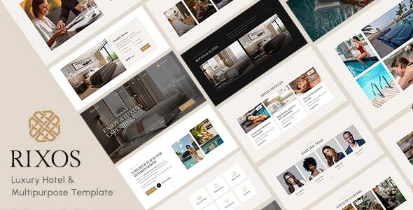 RIXOS - Luxury Hotel & Multipurpose Template
