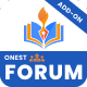 Forum Discussion Addon for Onest LMS - CodeCanyon Item for Sale
