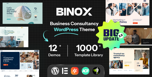 Binox | Business Consulting Theme