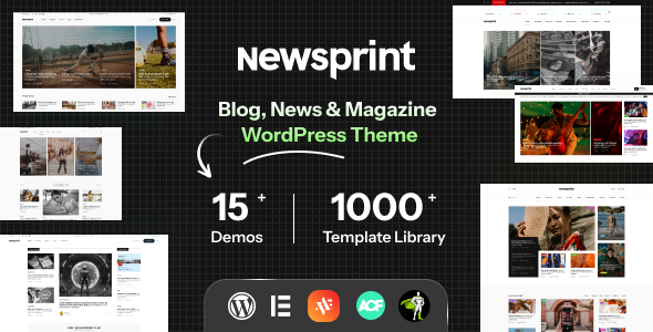 NewsPrint | News Magazine Blog WordPress Theme