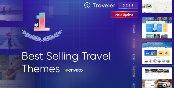Traveler - Trip Booking WordPress Theme