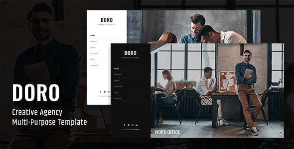 DORO - Creative Agency Multi-Purpose Template