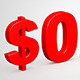 99 Cents 3D Illustration - GraphicRiver Item for Sale