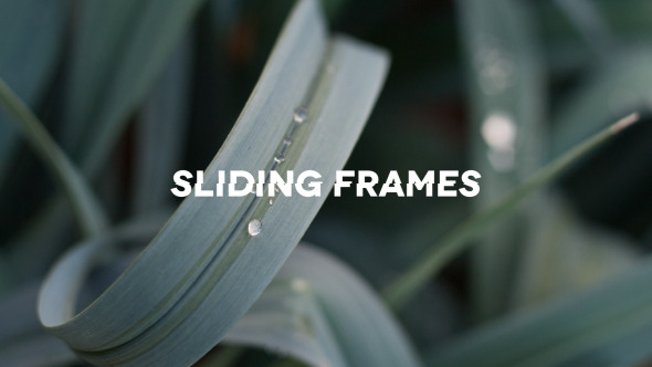 Sliding Frames Promo Opener