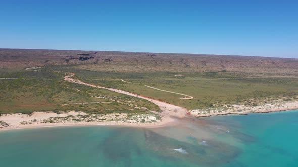 Cape Range National Park, Exmouth, Western Australia 4K Aerial Drone