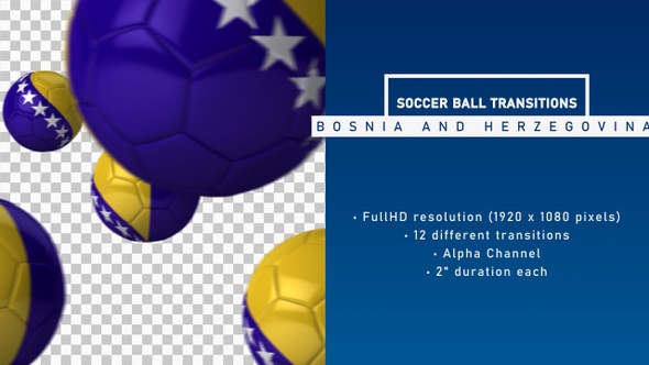 Soccer Ball Transitions - Bosnia And Herzegovina alt