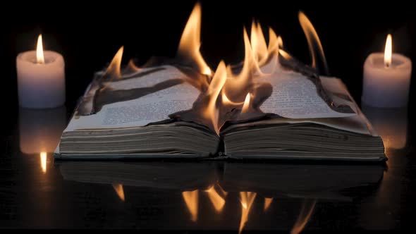 The Book is on Fire