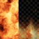 Full Screen Of Flames And Sparks - VideoHive Item for Sale