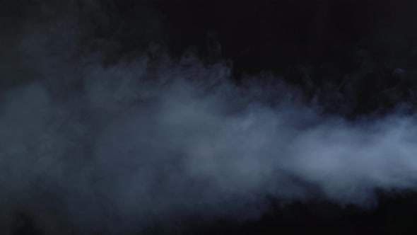 Smoke Effect Smoke Machine on Black Background