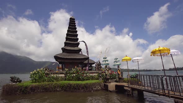 Hindu Temple on the Island of Bali, Pura Ulun Danu Bratan