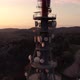 Broadcasting Tower At Sunset - VideoHive Item for Sale