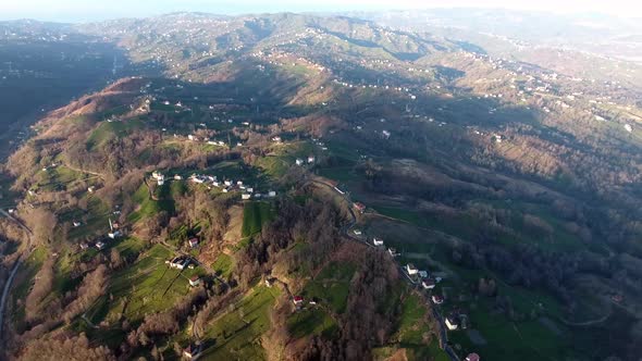 Scattered Villages in Autumn