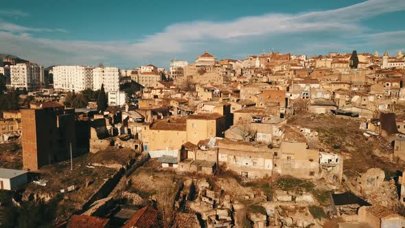 Aerial View Of Ancient Constantine, Algeria