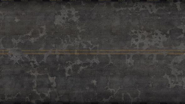 Grungy Damaged Asphalt Road 4k