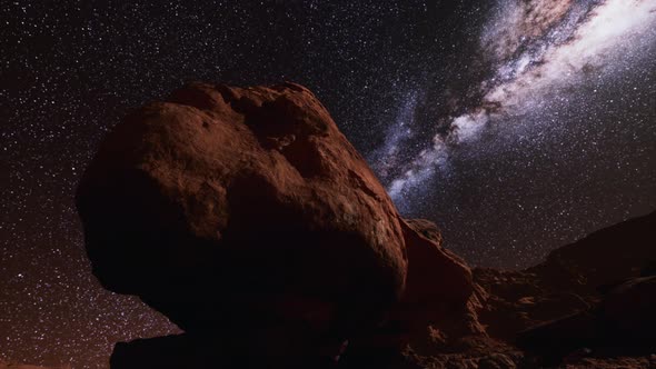 Milky Way at Natural Stone Park the Grand Canyon