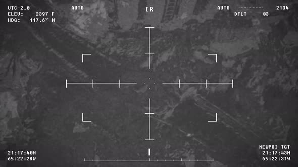 Aerial Combat Drone Used For Surveillance Of Military Operation Inside Factory alt
