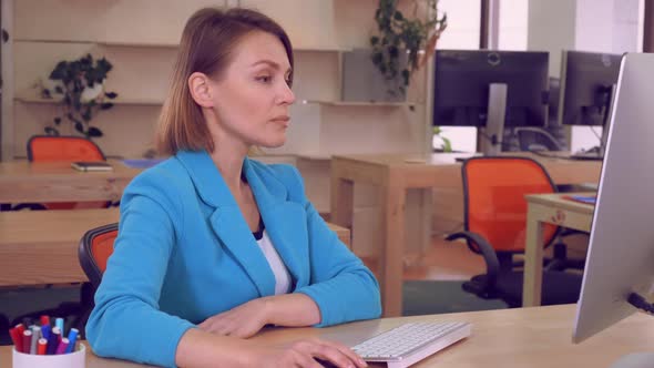 Employee Checking Email Reading Bad News