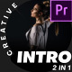 Creative Intro | Premiere Pro MOGRT - VideoHive Item for Sale