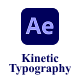 Kinetic Typography - VideoHive Item for Sale