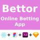Bettor - Sports, E-sports to Casinos Game | React Native Expo | Figma + Sketch + XD FREE - CodeCanyon Item for Sale