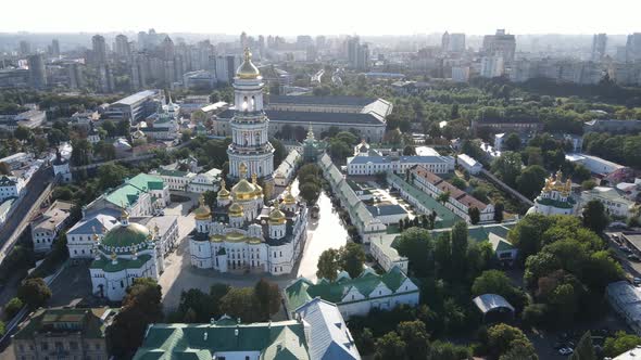 Kyiv - Aerial View of the Capital of Ukraine. Kiev