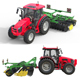 Farm Tractor and Trailed Disc harrow - 3DOcean Item for Sale