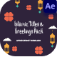 Islamic Titles & Greetings Pack After Effect - VideoHive Item for Sale