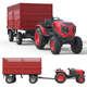 Mahindra Oja Tractor and Dump Trailer - 3DOcean Item for Sale