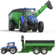 New Holland WorkMaster Tractor and Brent cart - 3DOcean Item for Sale
